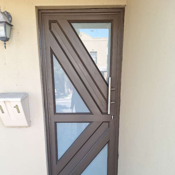 Aluminium Front Door Installed by VN Aluminum Aluminium Front Door Installed by VN Aluminum